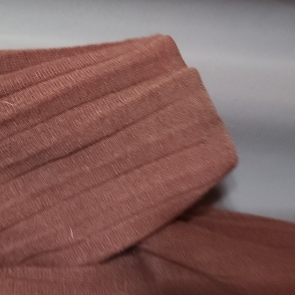 Peter Nygard Womens Cardigan Short Sleeves Brown Ruffly Cheetah Trim L/14-16 EUC - Picture 3 of 7